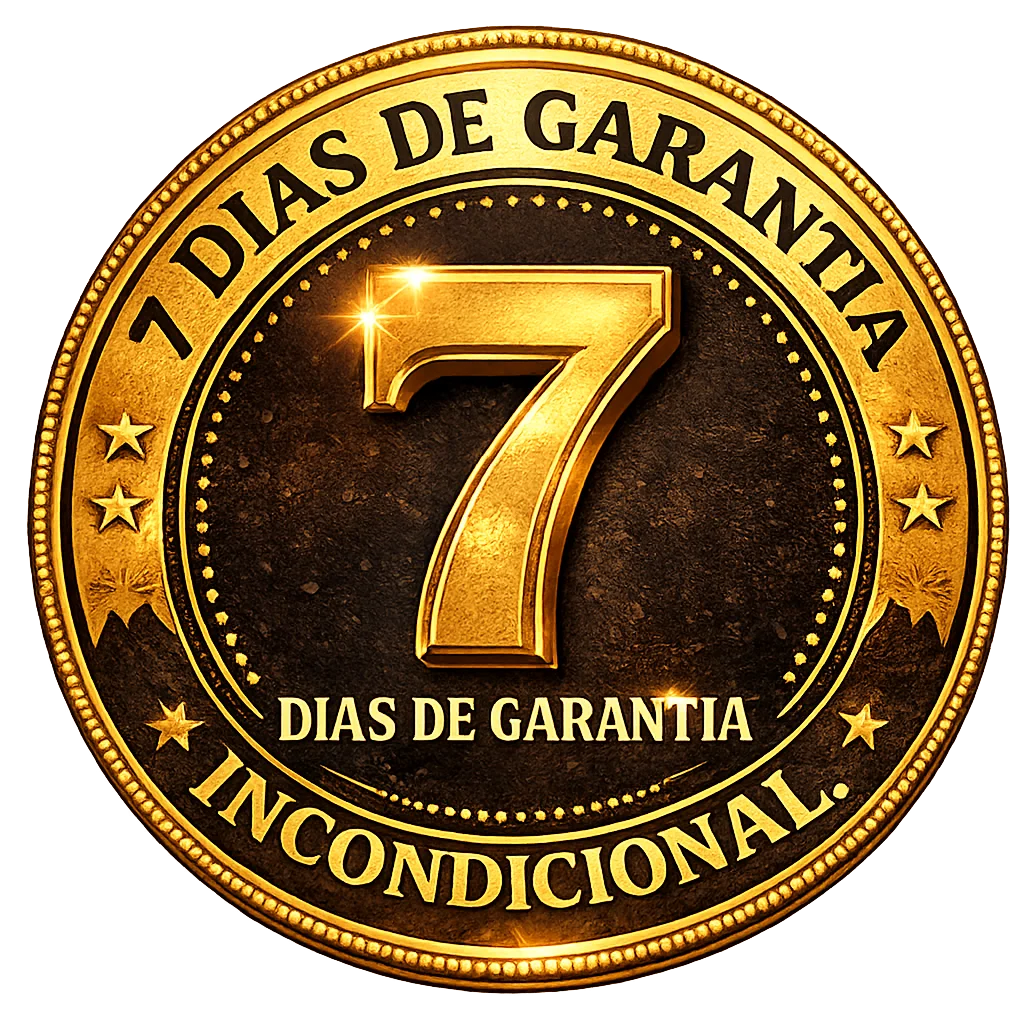 Garantia incondicional de 7 dias